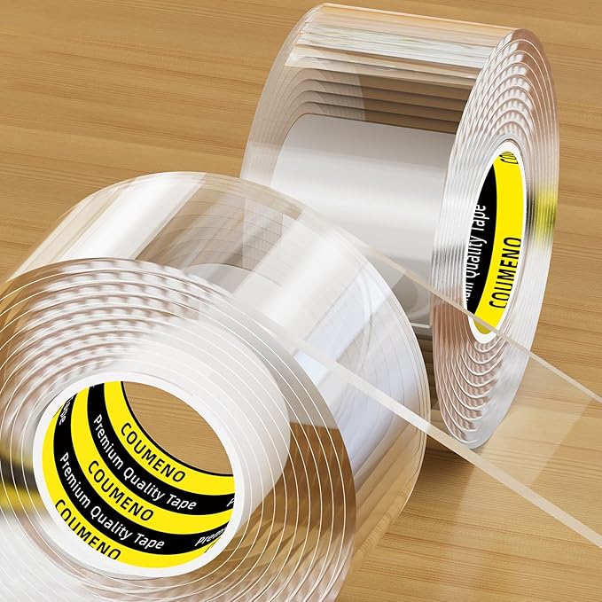 Clear Edge Protector & Corner Guards 2 Packs,1.2in(W) x 6.6FT（L, Baby Proof Corner Protectors for Furniture,Table Bumper for Baby Safety, Sharp Edge Protector for Drawers, Tables, Cabinets
