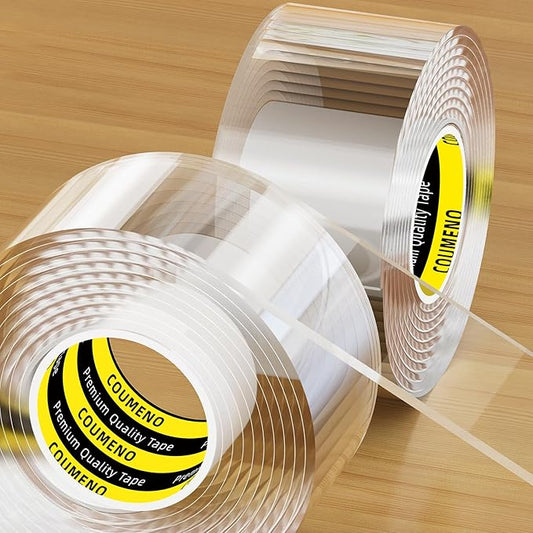 Clear Edge Protector & Corner Guards 2 Packs,1.2in(W) x 6.6FT（L, Baby Proof Corner Protectors for Furniture,Table Bumper for Baby Safety, Sharp Edge Protector for Drawers, Tables, Cabinets