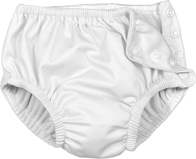 i play. Swim Diaper - White, 6 Months