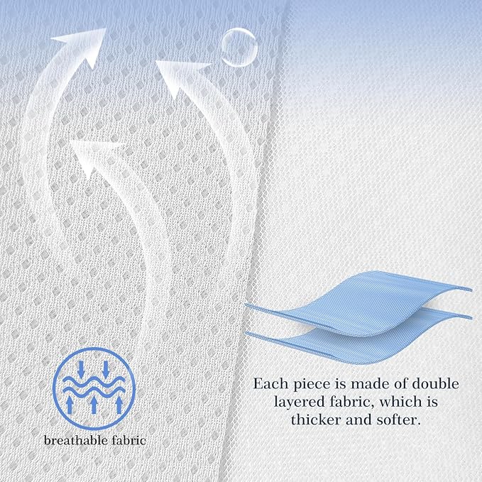 Toddlers' Bed Rail Protecter,Easy InstallEnhanced Safety Mostly Fit (4pc-White)