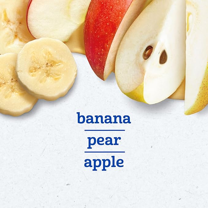 Gerber My 1st Fruits Starter Kit, Banana, Pear & Apple Puree, 2 Ounce Tubs, 2-Pack (Set of 6)