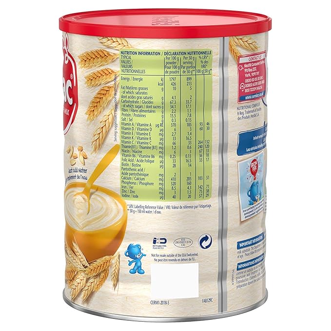Nestle Cerelac, Wheat with Milk, 2.2-Pound