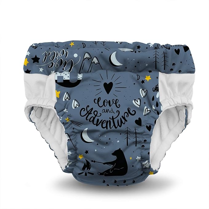 Kanga Care Lil Learnerz Reusable Toilet Training Pants (X-Small - Wander & Fluff)