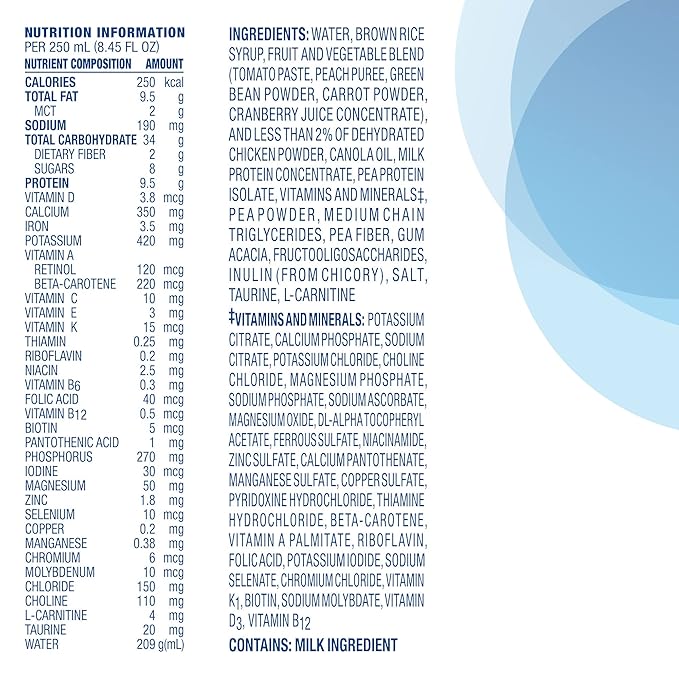 Compleat Pediatric 1.0mL, Nutritionally Complete Tube Feeding Formula, Unflavored, 24 Pack, Liquid