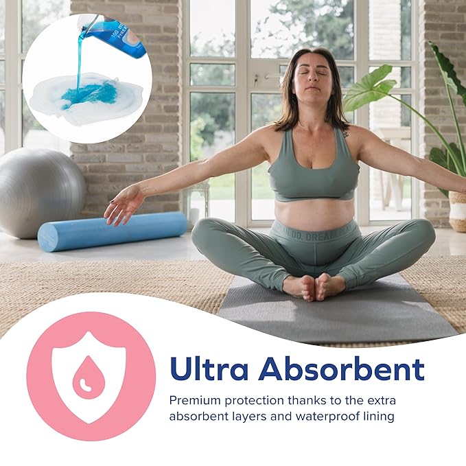 Dr. Talbot's Mom Discreet and Ultra-Thin Disposable Nursing Pads for Breastfeeding Moms - 100 Count - Breastfeeding Essentials