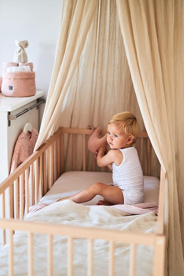 Jollein 002-005-00093 Mosquito Net for Children's Bed 245 cm Brown