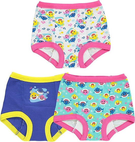 Baby Shark Unisex Training Pant Multipacks With Success Tracking Chart & Stickers, Sizes 18m, 2t, 3t, 4t