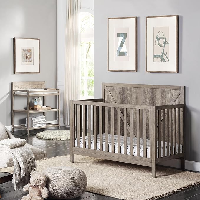 Suite Bebe Barnside Changing Table in Vintage Chestnut