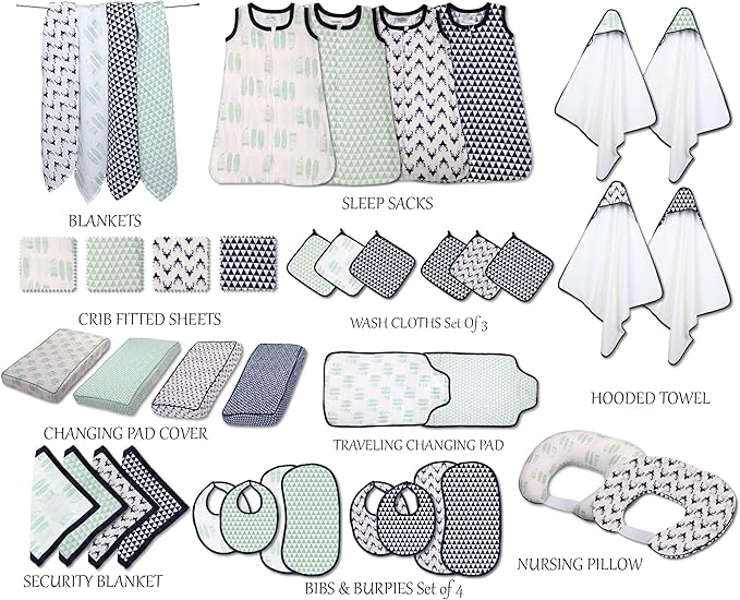 Bacati - Muslin Nursing Scarf