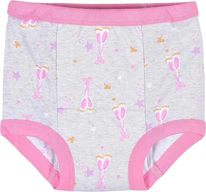 Gerber baby-girls Infant Toddler 4 Pack Potty Training Pants Underwear