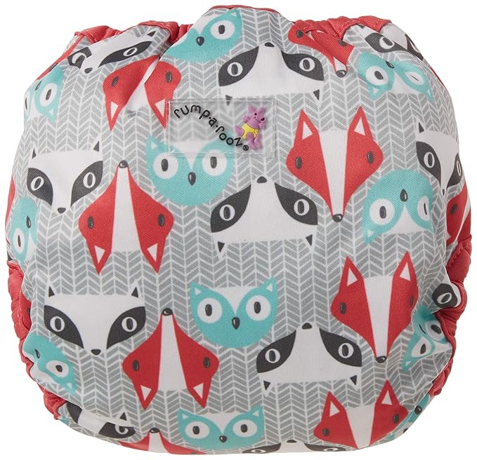 Kanga Care Rumparooz Double Leg Gusset Reusable Cloth Diaper Cover Newborn Snap | Clyde 4-15 lbs