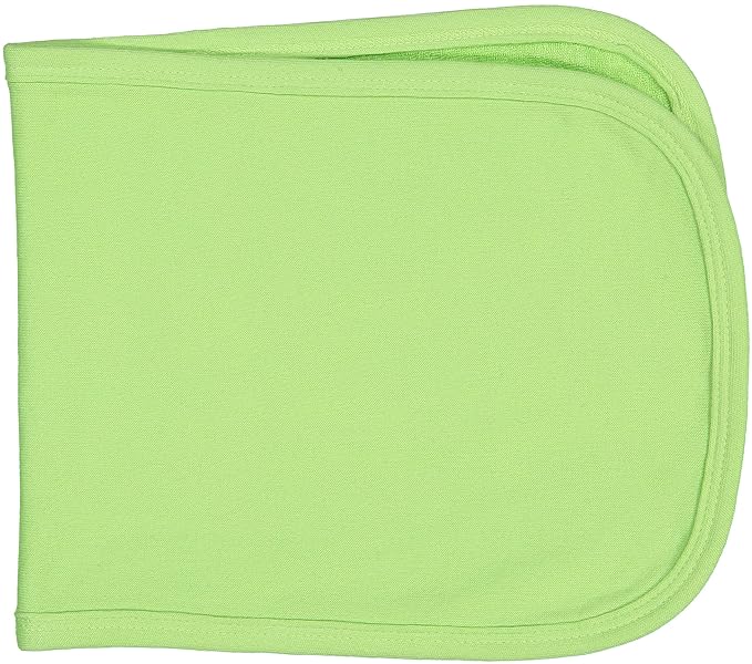 RABBIT SKINS Infant Terry Burp Cloth, Key Lime, One Size