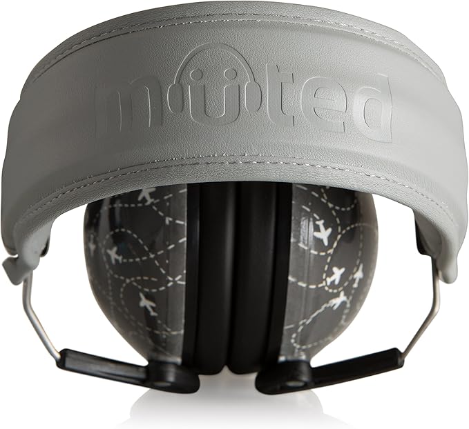 Kids Noise Cancelling Ear Muffs - Toddler Sensory and Autism Hearing Protection Noise Cancelling Headphones