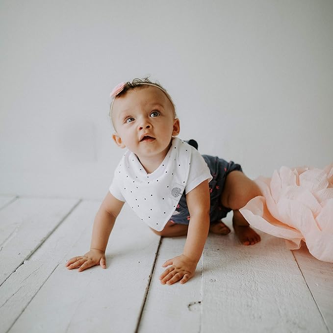 Parker Baby Bandana Drool Bibs for Boys, Girls & Unisex - Soft & Stylish Teething Bibs for Babies