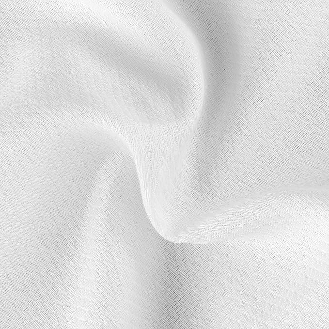 Deluxe 100% Natural Cotton Birdseye Cloth Diapers for Babies - Absorbent Cloth Diapers Burp Cloths - White - 6 Pack
