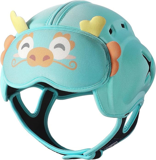 Baby Safety Helmet, Mambobaby Breathable Baby Head Protector for Crawling Walking, Ultra-Lightweight, Soft and Adjustable Baby Helmet Suitable for Babies 6-24 Months