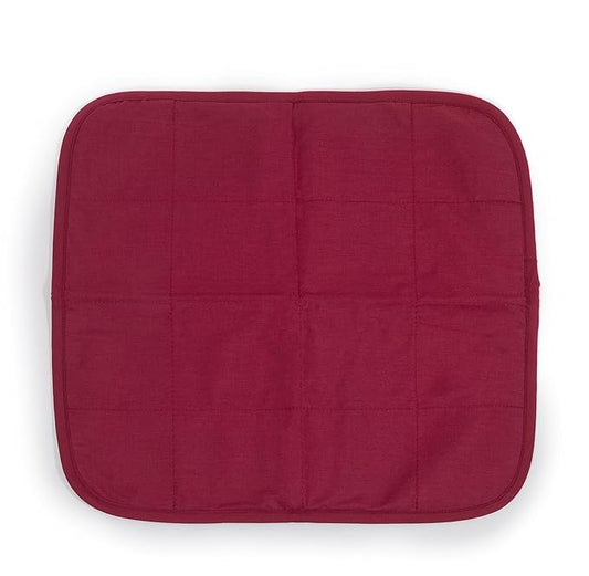 Comfort Finds Baby Changing Pad – Absorbent Reusable Diaper Changing Mat - Portable Waterproof Toddler Changing Liner (Burgundy, Single Pack) …