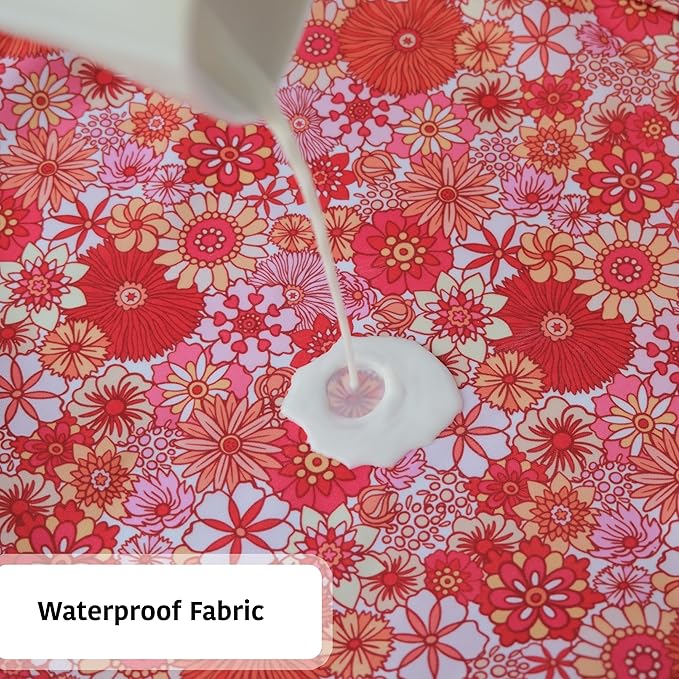 Waterproof Long Sleeve Bib – Machine Washable Baby Bibs for Eating – Baby Smock Bib for Toddler – BLW Supplies for Baby