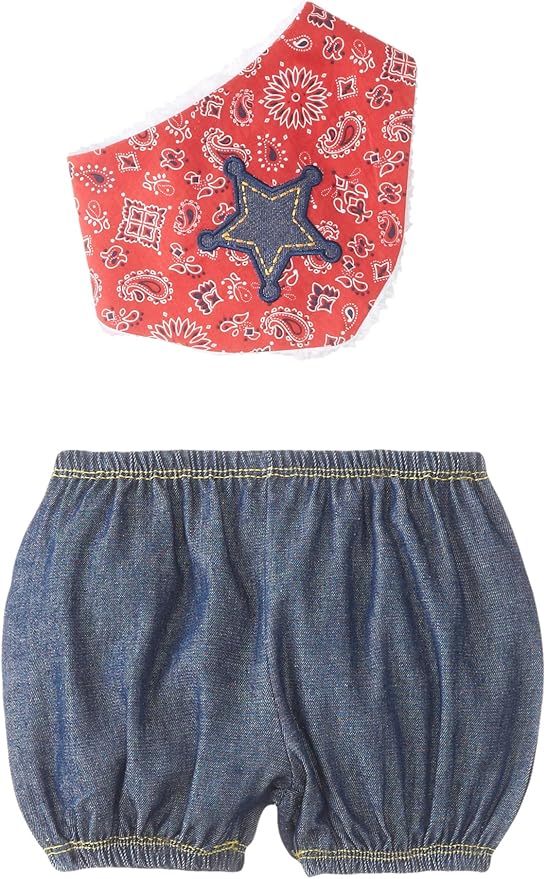 Mud Pie Baby-Boys Newborn Cowboy Diaper Cover Set
