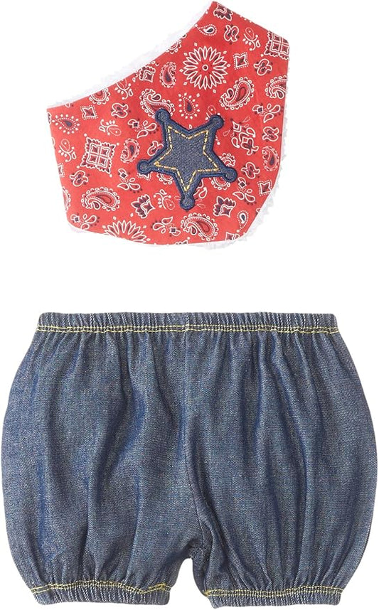 Mud Pie Baby-Boys Newborn Cowboy Diaper Cover Set
