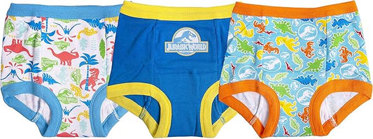 Jurassic World Unisex Adult Boys Potty Pants Baby and Toddler Training Underwear