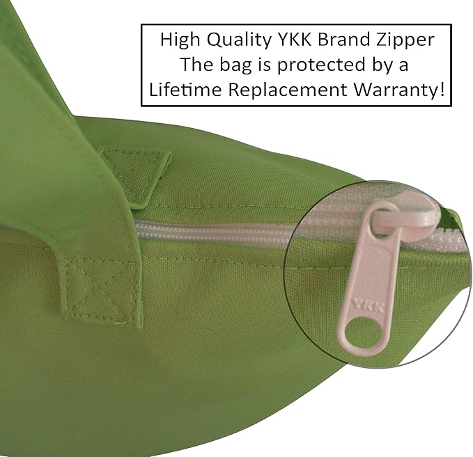 MOM & BAB Wet Bags for Baby Cloth Diapers, Swimsuits and Towels, Travel, Diaper Bag, Wet Dry Bag for Breast Pump Parts, Gym, Yoga | Water & Odor Resistant (Blue&Green)