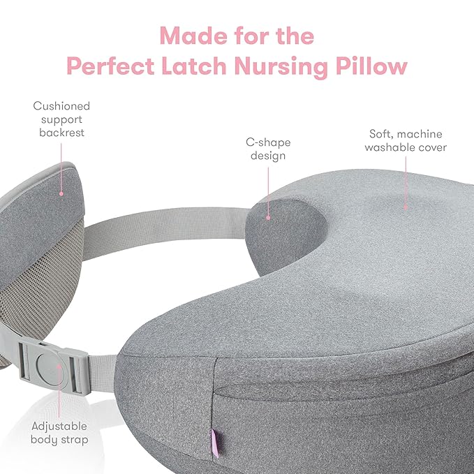 Frida Mom Nursing Pillow Back + Belly Warmers | Reusable Click-to-Heat Relief in an Instant for Back + Belly | 1 set - 2 heat packs