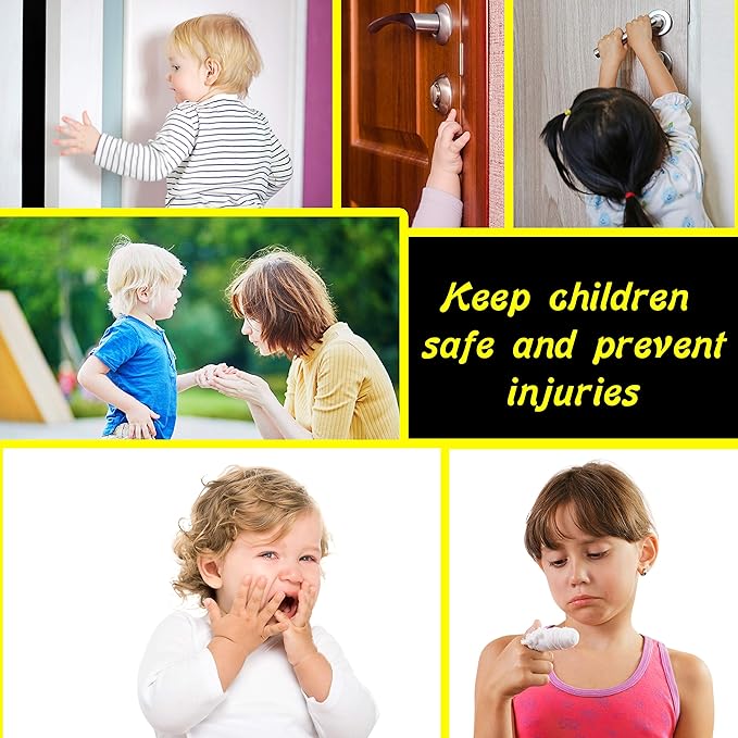 Baby Safety Kit - Outlet Cover - 30 Pack - Finger Pinch Guard - 4 Pack…