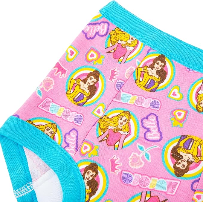 Disney Girls' Princess Potty Training Pants Multipack, PrinTraining10pk, 4T