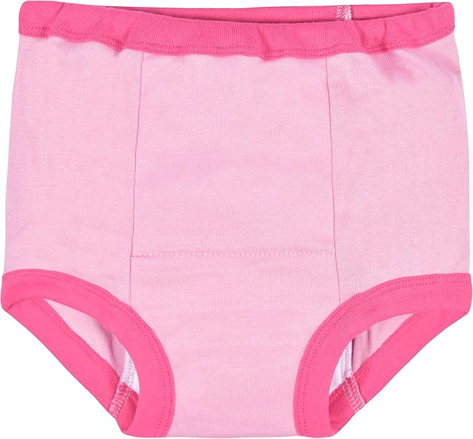 Gerber baby-girls Infant Toddler 4 Pack Potty Training Pants Underwear