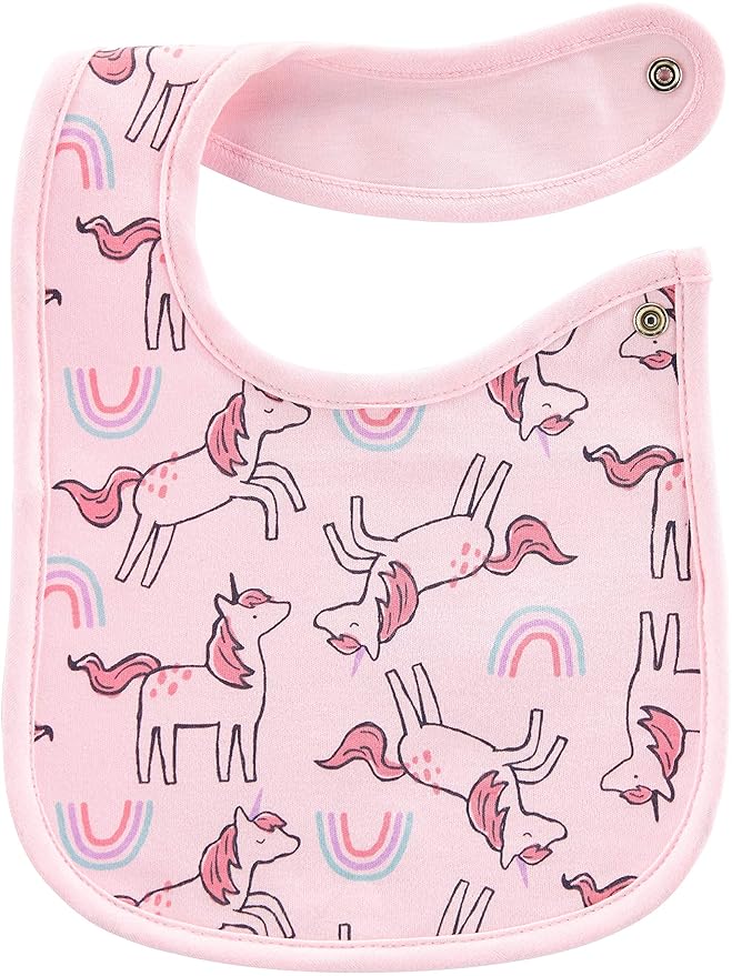 Simple Joys by Carter's Baby Girls' 7-Pack Teething Bibs