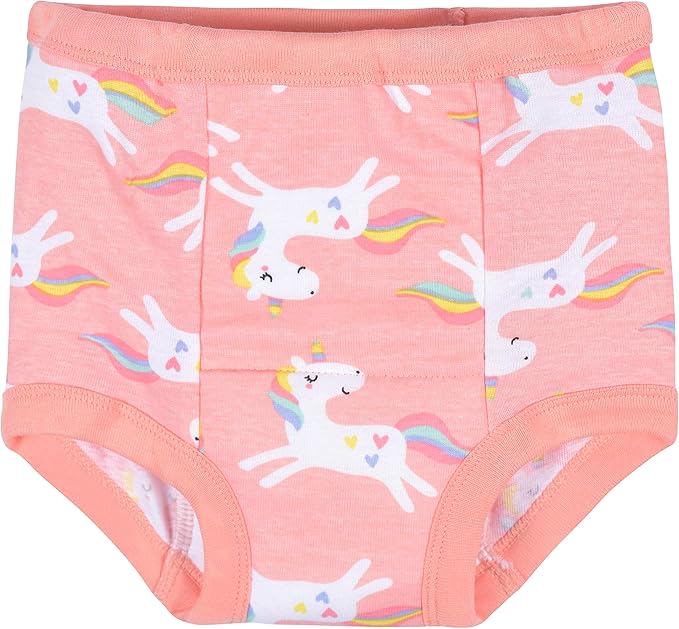 Gerber baby-girls Infant Toddler 4 Pack Potty Training Pants Underwear