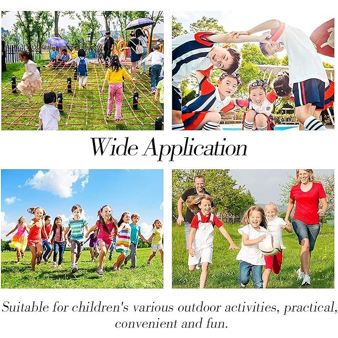 Children's Walking Ropes for Preschool Daycare School Kids Outdoor Colorful Handles for Up to 12 Children 2 Teachers(Blue)