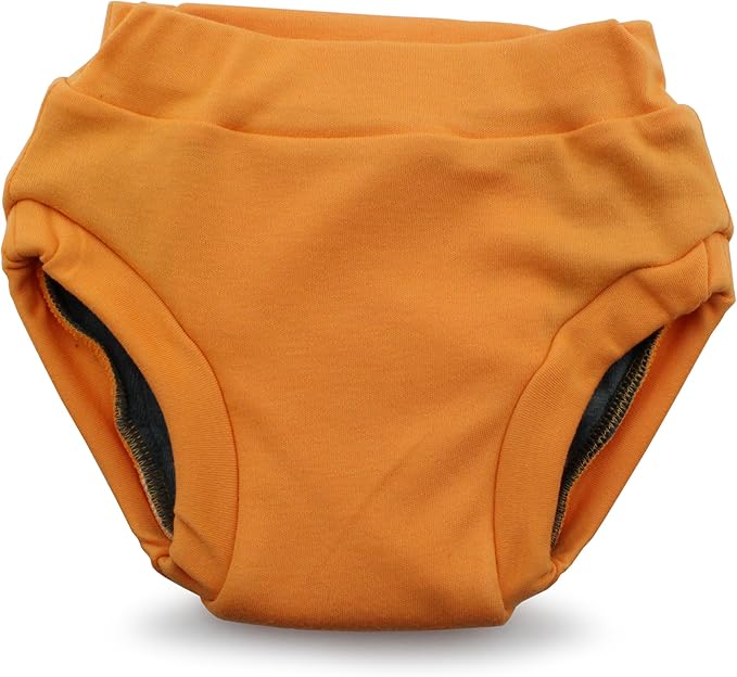 Kanga Care Ecoposh OBV Reusable Pull Up Toddler Underwear Potty Training Pants | Saffron Small 1T/2T