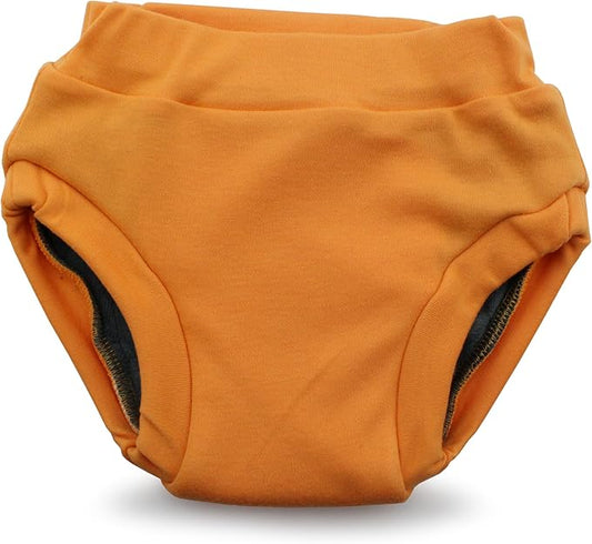 Kanga Care Ecoposh OBV Reusable Pull Up Toddler Underwear Potty Training Pants | Saffron Small 1T/2T