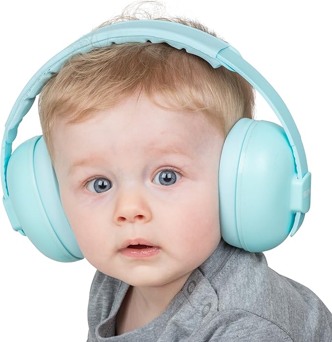 Snug Baby Earmuffs, Best Toddler & Infant Hearing Protection Ages 0-2+ Ear Protection for Babies