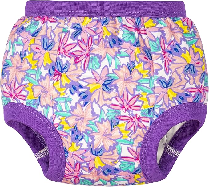 BIG ELEPHANT Potty Training Underwear, 100% Cotton Absorbent Unisex Toddler Pee Pants for Boys Girls