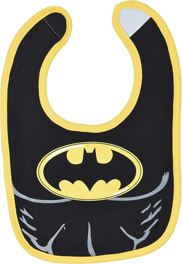 Warner Bros. Justice League Superhero Baby Boys 6 Pack Bibs