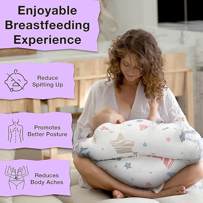 PILLANI Baby Shower Gifts: Nursing Pillow for Breastfeeding & Diaper Bag - Baby Registry Search