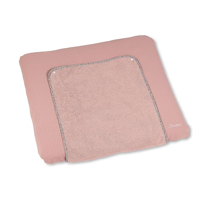 Sterntaler Diaper Changing pad Cover Baylee Rose, Pink, 80 x 90 cm