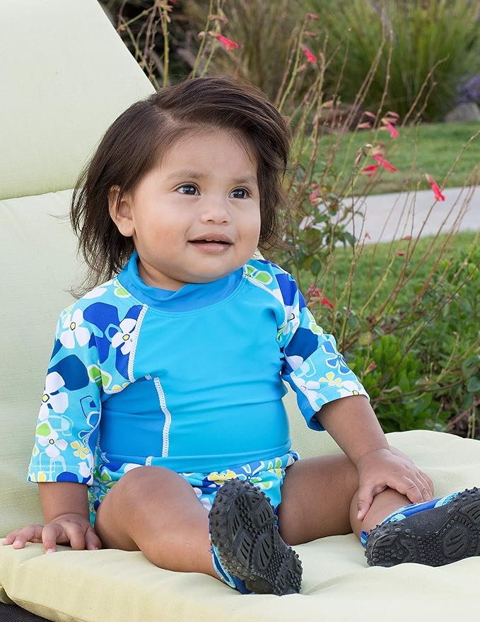 Tuga Girls Reusable Swim Diapers, UPF 50+ Sun Protection Swimsuit