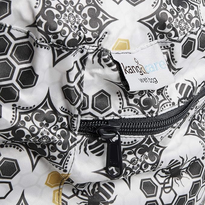 Kanga Care Wet Bag Seam Sealed Waterproof 3D Dimensional for Baby Cloth Diapers, Travel, Beach, Pool, Gym, Swim | Unity