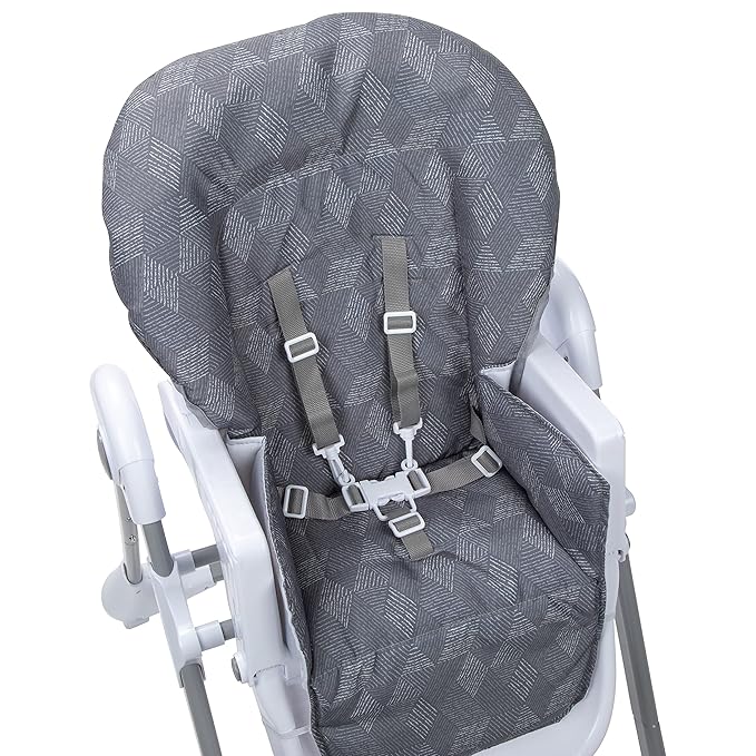 Safety 1st High Chairs for Babies and Toddlers, 3-In-1 Grow and Go with Tray and Adjustable Seat, Monolith