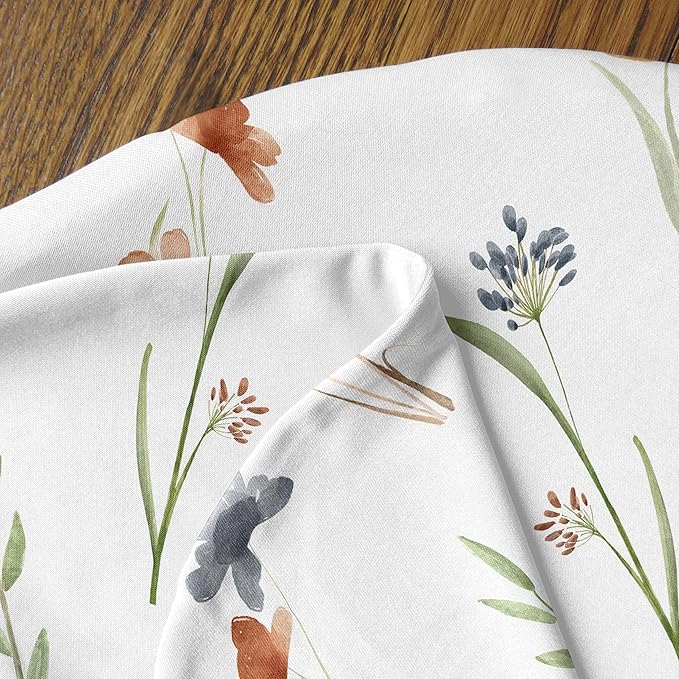 Sweet Jojo Designs Boho Floral Garden Flower Girl Nursing Pillow Cover Baby Breastfeeding Slipcover Infant Newborn Nursery Bottle Breast Feeding Pillowcase Pillow NOT Included Watercolor Bohemian Chic