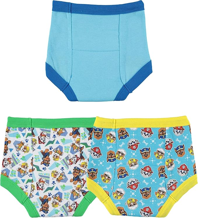 Paw Patrol Boys' Toddler Potty Training Pants With Chase, Skye & More With Success Chart & Stickers Size 18, 2t, 3t, 4t
