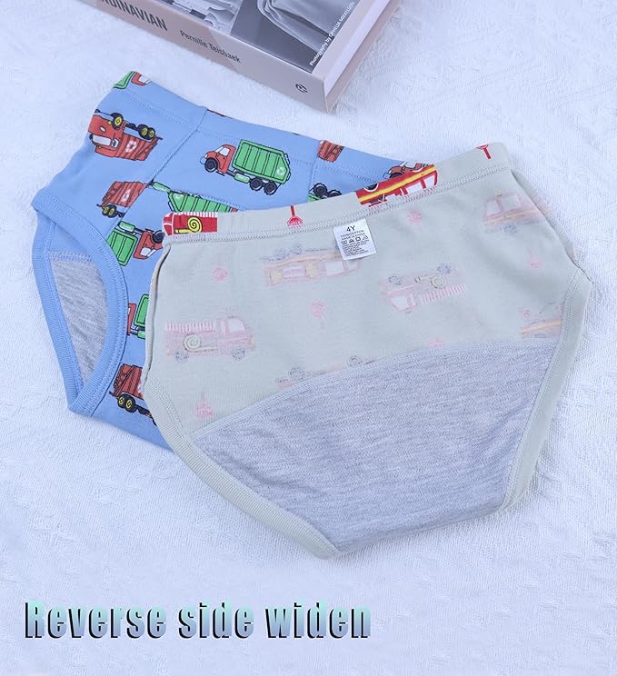 Boboking Boys Training Toddler Underwear Truck Potty Briefs For Boys