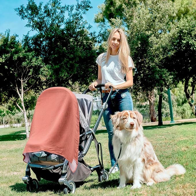 San Francisco Baby Nursing Cover – Breathable Breastfeeding Cover for Nursing, 360° Nursing Cover Up for Breastfeeding, Privacy Nursing Covers, Nursing Blanket for Breastfeeding – Potpourri