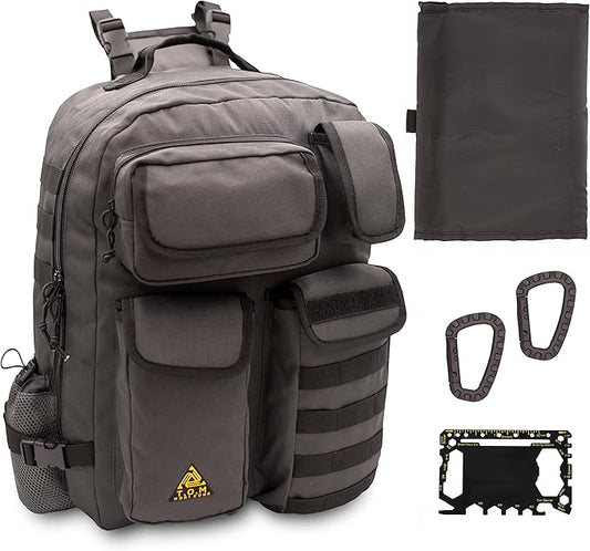 T.O.M HORIZONS Sling Diaper Bag for Dad; Single-handed Diaper Changing System. Changing Pad and much more included