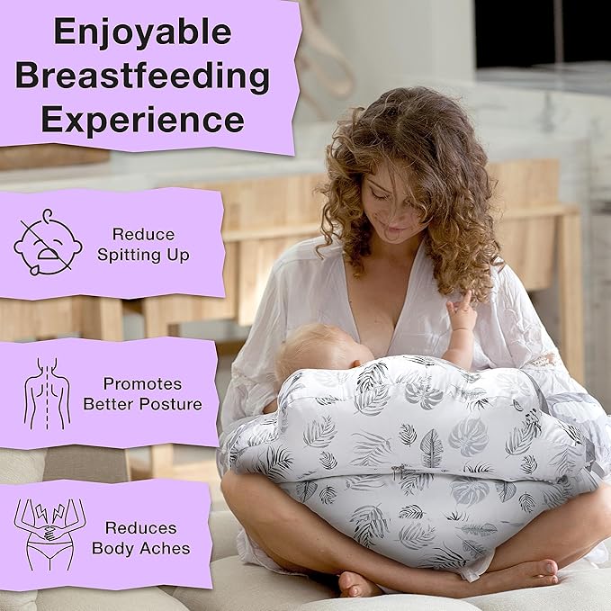 PILLANI Baby Shower Gifts: Nursing Pillow for Breastfeeding & Diaper Bag - Baby Registry Search