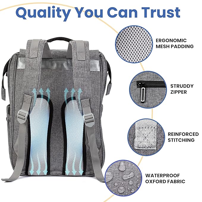 PILLANI Baby Shower Gifts: Nursing Pillow for Breastfeeding & Diaper Bag - Baby Registry Search